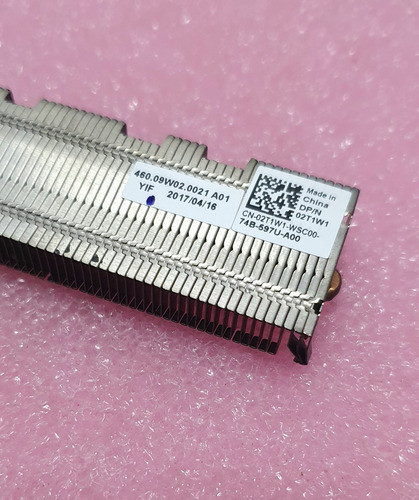 Disipador Calor Procesador P/notebook Dell Inspiron 15 5100 1