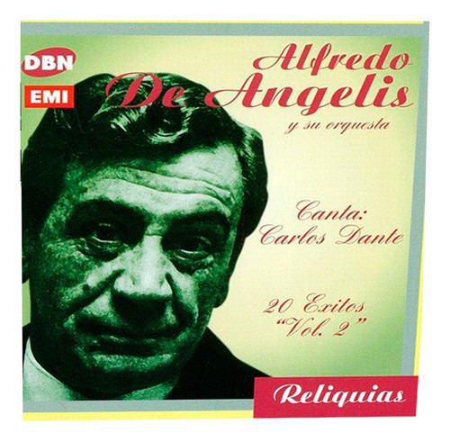 Alfredo De Angelis Canta Carlos Dante 20 G Exitos 2 Cd Targ 0