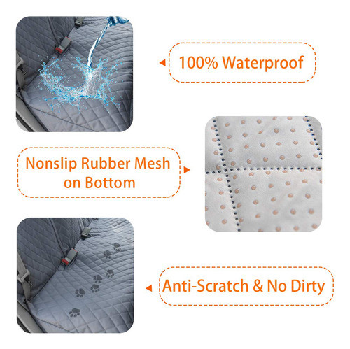 Honest - Fundas De Asiento De Automovil Para Perros Con Vent 1