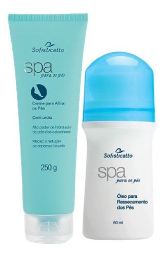 Creme Spa Acaba Rachaduras Nos Pés C/ Ureia + Óleo P/ Os Pés 0