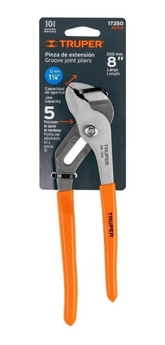 Pinza Pico De Loro Truper 203 Mm 8 Pulgadas Regulable 17350 0