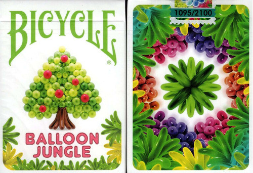Cartas Baraja Bicycle Balloon Numerada 0