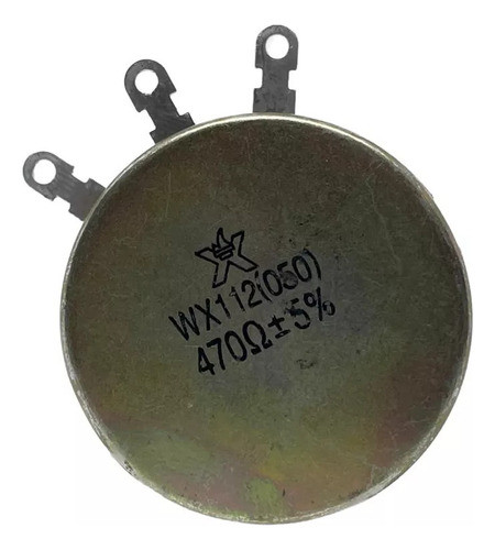 Potenciômetro De Fio 5w 470r Wx112 (050) 5% 01 Volta 1