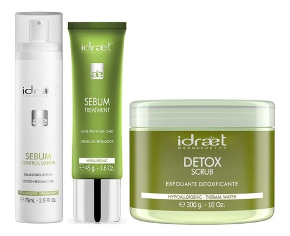 Kit Salicilico Anti Acne Y Manchas P/ Espalda Gluteos Idraet 0 Kit Salicilico Anti Acne Y Manchas P/ Espalda Gluteos Idraet 0