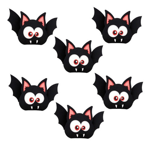 12 Unidades - Caixa Surpresa Morcego - Festa Halloween Cute 1