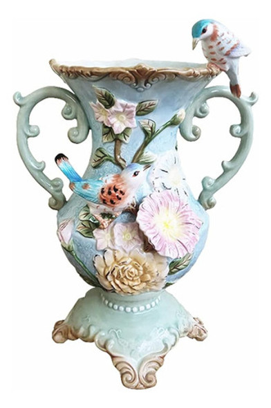 ~? Forlong Jarrón De Flores De Cerámica, 3d Pintado A Mano F 0 ~? Forlong Jarrón De Flores De Cerámica, 3d Pintado A Mano F 0