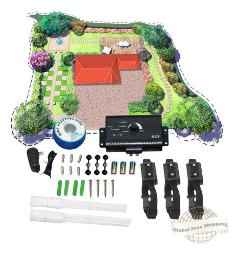 Metro Eléctrico Cerca Sistema Resistente Al Agua Golpes Coll 1