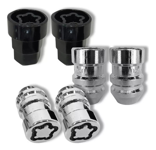 Seguro Rueda Antirobo 4 Tuercas Goodyear Hyundai Atos 1