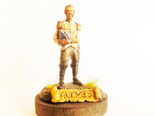 Figura O Miniatura Plomo 1/32 O 54mm Martin M De Guemes 0