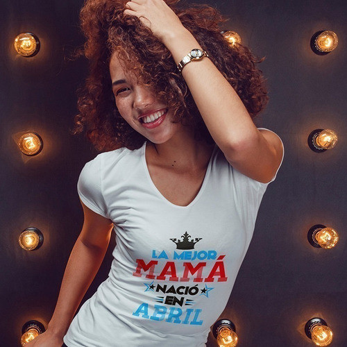 Plantillas Sublimación Poleras | La Mejor Mamá Nacio En.. 1