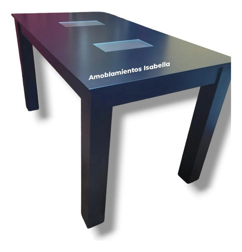 Mesa Fija Color Negro 1,20x80, 1,40x80, 1,60x80 0