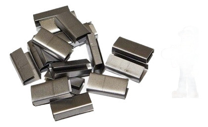 Hebilla Para Fleje De Plastico De 11mm  X 1000 Pcs. Fubral 1