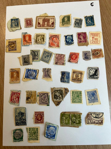 Colección De 40 Sellos Antiguos G 0