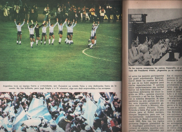 Revista * Redaccion * Argentina Campeon Mundial 1978 1
