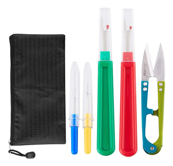 Tijeras Y Herramientas Para Deshilachado, 2 Grandes Y 2 Pequ 0