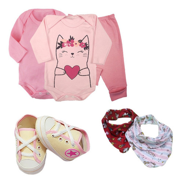 Presente De Bebê Enxoval Menino Menina Maternidade Estiloso 0