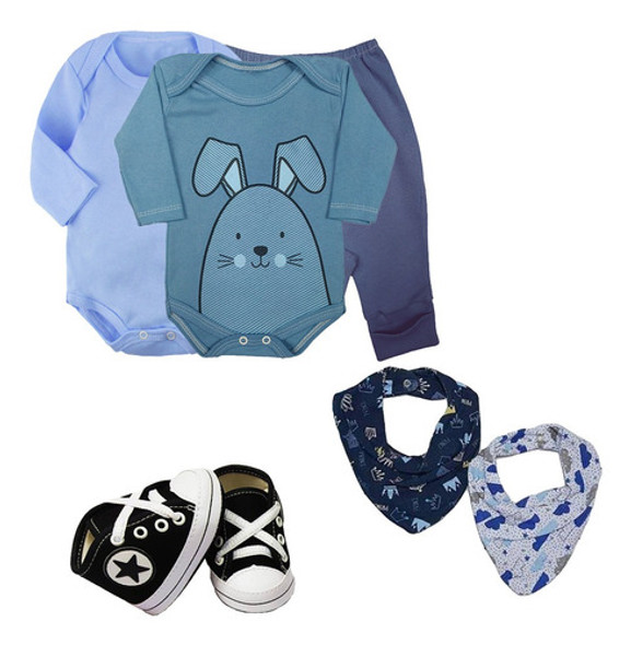 Presente De Bebê Enxoval Menino Menina Maternidade Estiloso 1