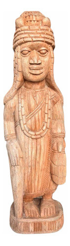 Escultura Obaluaê Imagem Africana 60 Cm - Orixá 0