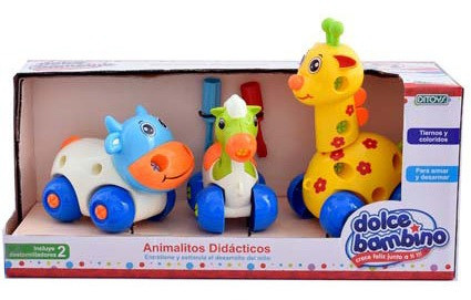 Dolce Bambino Animalitos Didacticos Ditoys 2201 0