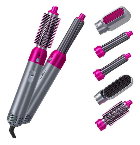 Escova 5 Em 1 Secadora Modeladora E Alisadora 0
