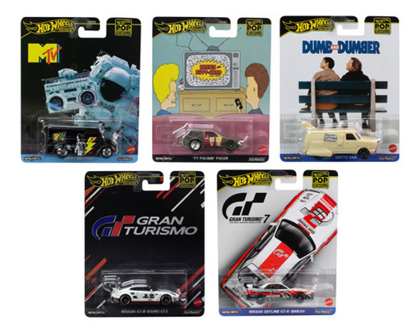 Hot Wheels Pop Culture 2024 Gt-r Skyline Bnr34 Kit 5 0