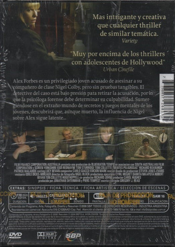 Mentes Peligrosas - Dvd Nuevo Original Cerrado - Mcbmi 1