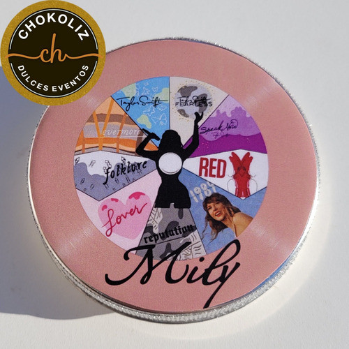 Lata Pasti Souvenir Con Chocolatines Personalizados 0