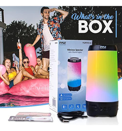 Altavoz Inalámbrico Portátil Para Piscina Con Bluetooth - Ip 1