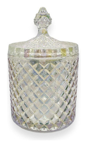 Caramelera Portavela Bombonera Vidrio Azucarera Grande X5 0