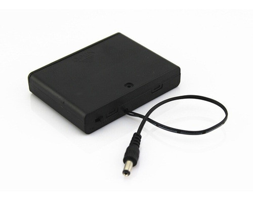 Porta Pila 6 Pila Aa Con Tapa Y Switch A 9v  Robotica Maker 0