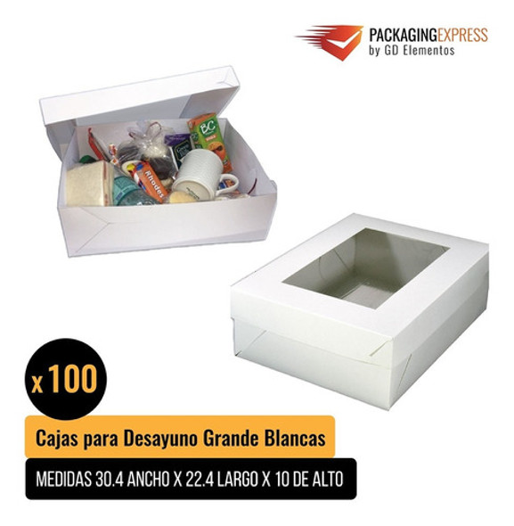 Cajas Para Desayunos Meriendas Postres Pack X 100 Visor Pvc 1 Cajas Para Desayunos Meriendas Postres Pack X 100 Visor Pvc 1