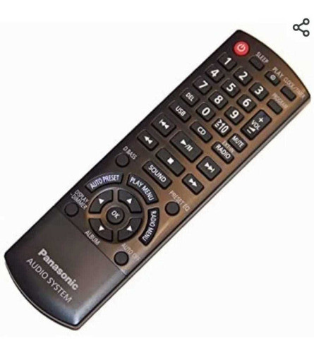 Control Remoto Panasonic Equipo De Audio Original Envios 1