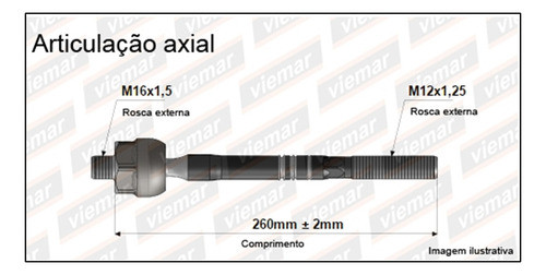 Mate Nissan Sentra B13/14 267mm 1