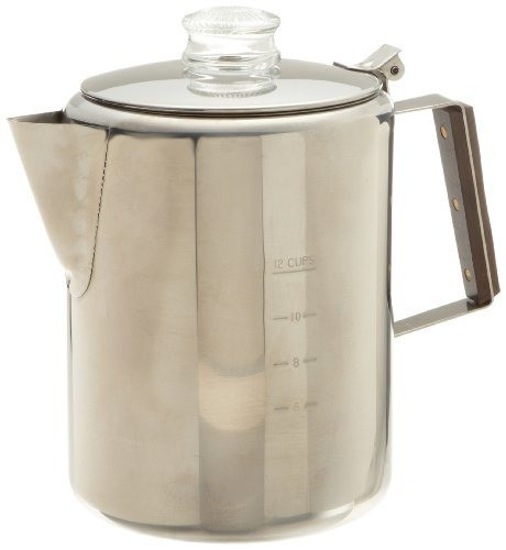 Tapas 55705 Rapid Brew Stovetop Café Percolator, Acero Inoxi 1
