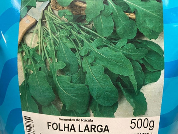 Sementes De Rúcula Folha Larga Importada 500g C/ Nota Fiscal 1