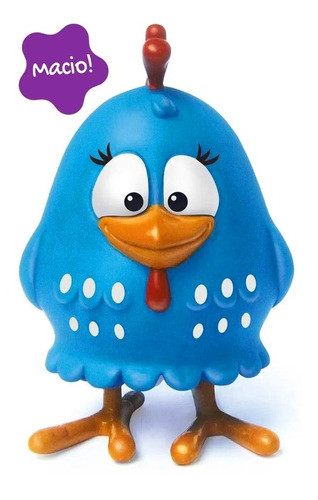 Boneco Galinha Pintadinha Em Vinil 14cm - Elka 1127 1