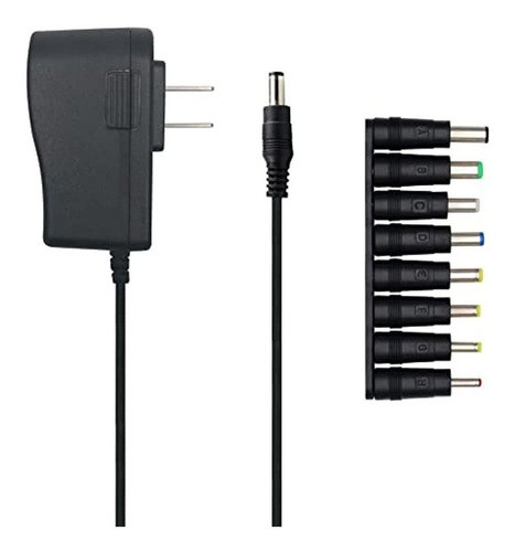 Adaptador De Fuente De Alimentación Excelity Ac A Dc 9v 1.5a 0