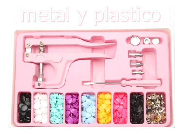 Pinza Con  Broches De Metal Y Plastico Unica En El Pais¡ 1
