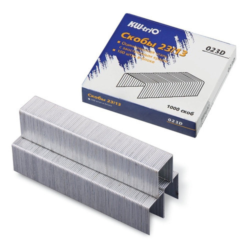 Grampas Broches Kw-trio Acero Galvanizado 23/13 P 110 Hojas 1