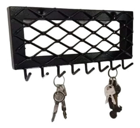 Organizador De Llaves Para Pared Diseño Industrial Minimalis 0
