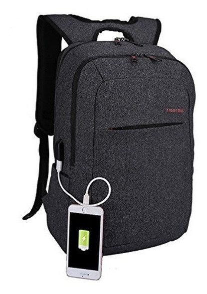 Mochila P/laptop Kopack C/puerto Usb, Antirrobo, Impermeable 0
