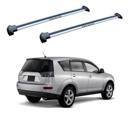 Barras De Techo Gris Mitsubishi Outlander 2014= 0