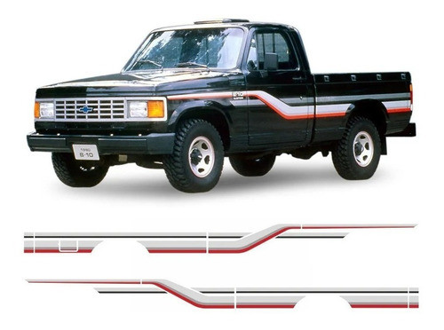 Graficas Calcomanias Lateral Chevrolet C20 D20 Deluxe  Promo 0