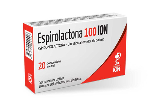 Espirolactona 100 Mg  20 Ion 0