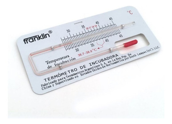 Termometros  Franklin Nuevos De Alcohol  Para Incubacion 0