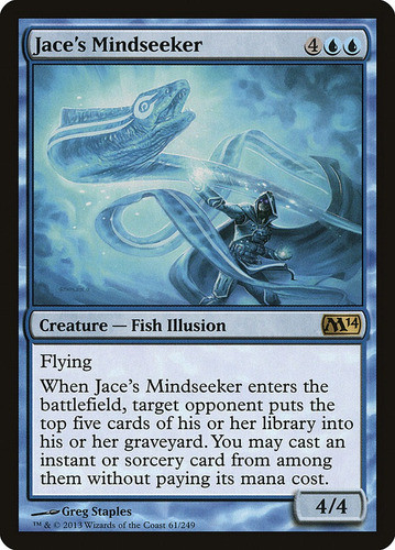 Cartas Magic: Jace's Mindseeker  Nmint M14!!! 0