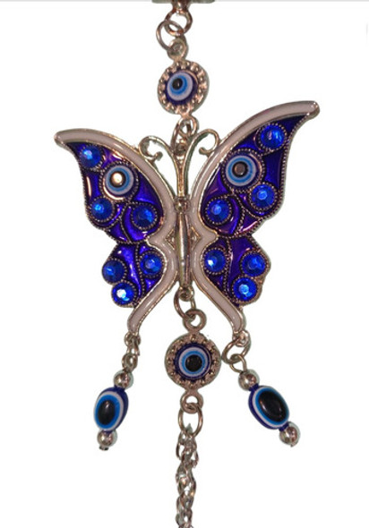 Colgante Ojo Turco C/ Mariposa, Contra El Mal Feng Shui 0 Colgante Ojo Turco C/ Mariposa, Contra El Mal Feng Shui 0