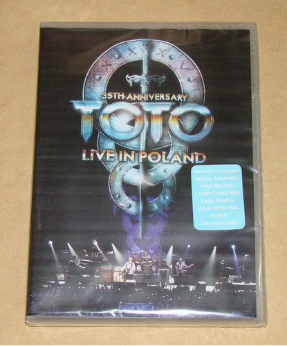 Toto Live In Poland 35th Anniversary Dvd Nuevo / Kktus 0