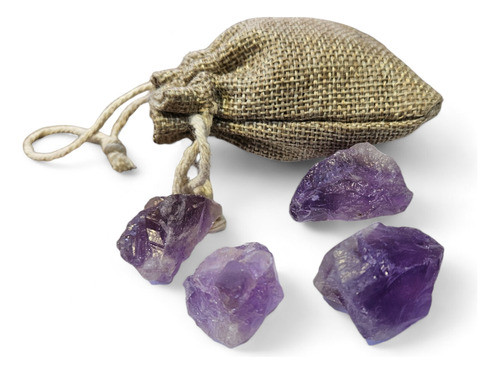 Piedras De Amatista En Bruto 50 Gramos Aprox. Premium 0