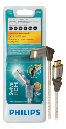 Cable Hdmi 1.5mts. Full Hd + 10 Mts Adicional 0